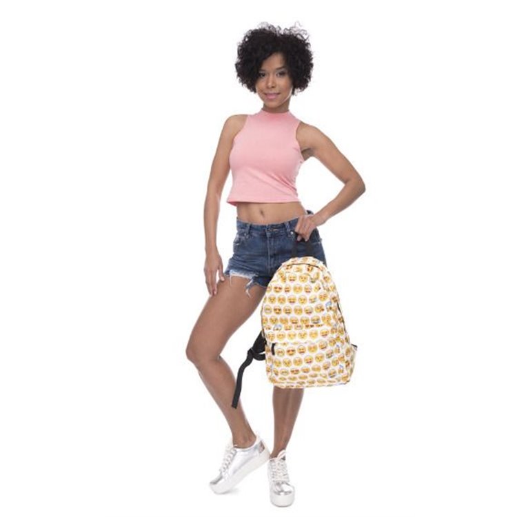 PLECAK EMOTIKONKI BIAŁY PL26 - obrazek 7