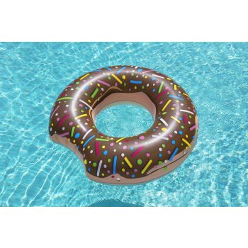 Kółko do pływania dmuchane BESTWAY 36188 donut brązowe 107cm