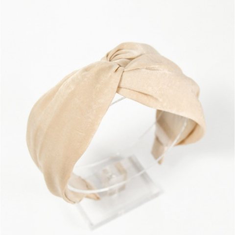 Opaska do włosów prosta supeł O370WZ2