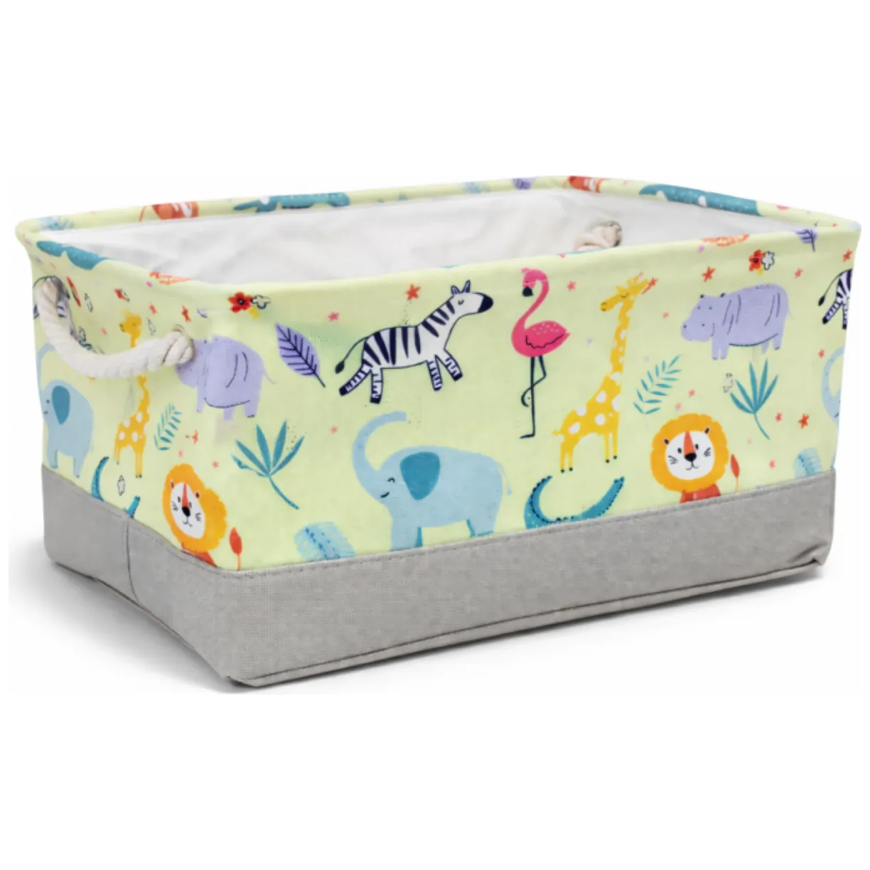 Pojemnik na zabawki kosz, worek na pranie, zwierzątka 30х40х22cm OR112 - obrazek 2
