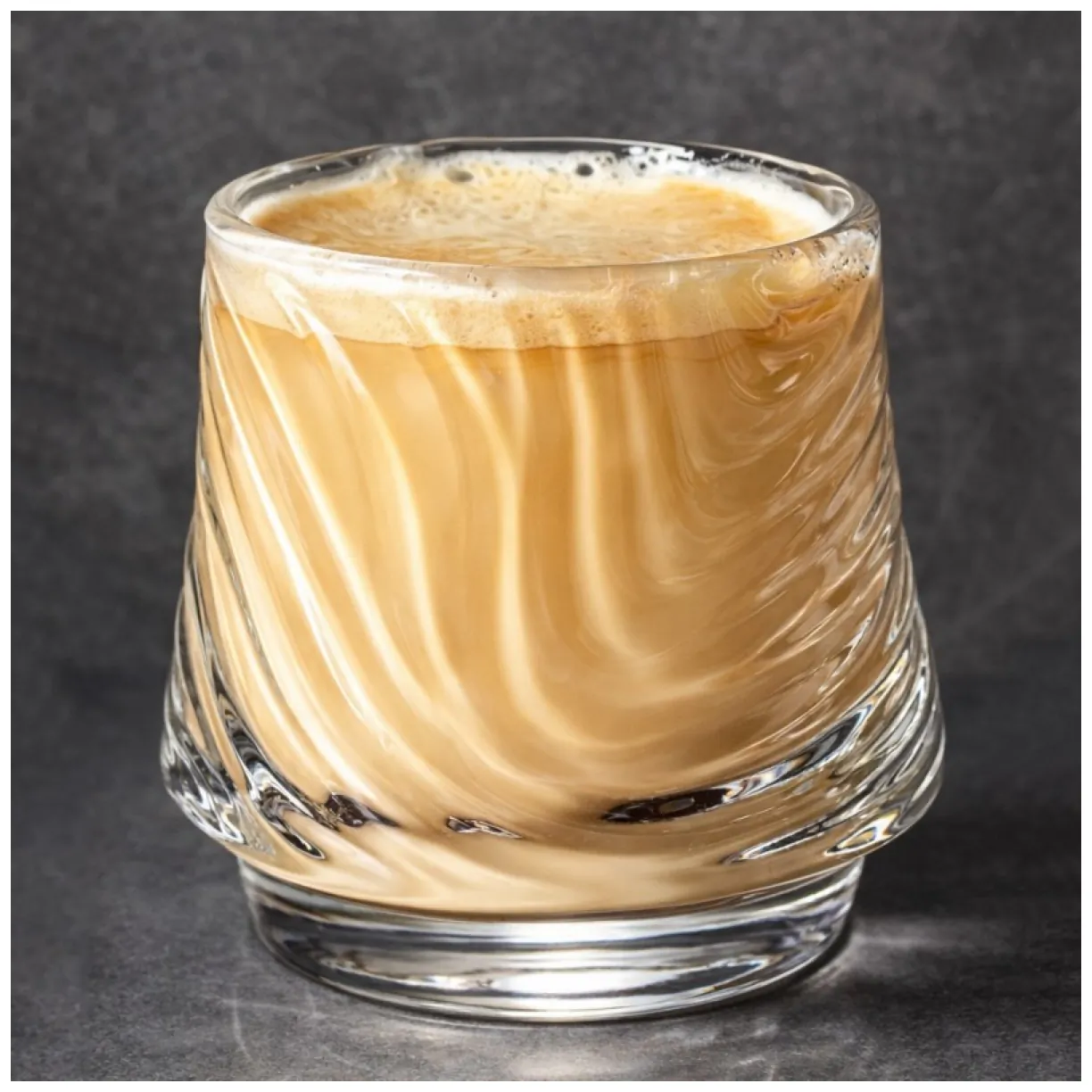 Szklanka ryflowana 150ml 1 szt do kawy, drinków, whiskey 7,5x 8cm SZK200 - obrazek 2
