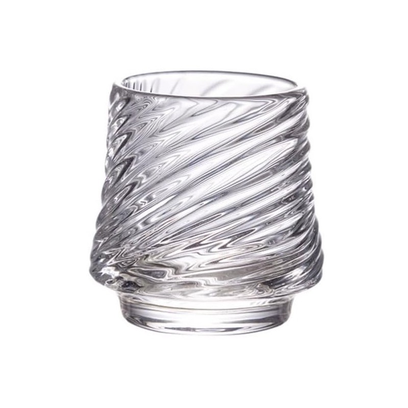 Szklanka ryflowana 150ml 1 szt do kawy, drinków, whiskey 7,5x 8cm SZK200 - obrazek 4