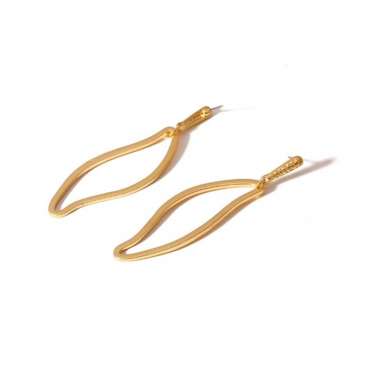 KOLCZYKI WISZĄCE ZŁOTE K931Z - obrazek 4