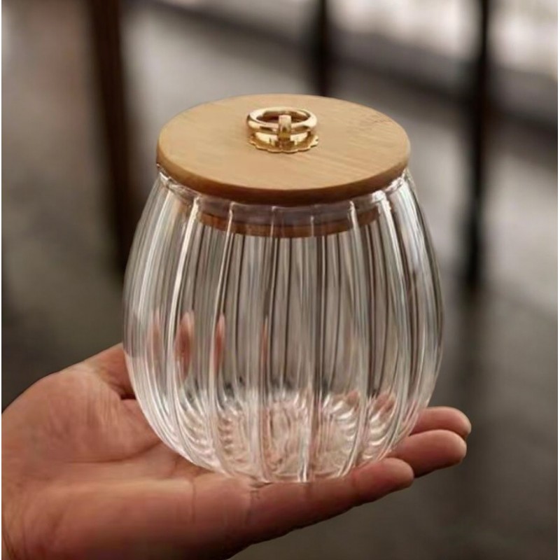 Cukiernica,pojemnik z falowanymi ściankami Ryflowana 700 ml 1szt SZK71 - obrazek 3