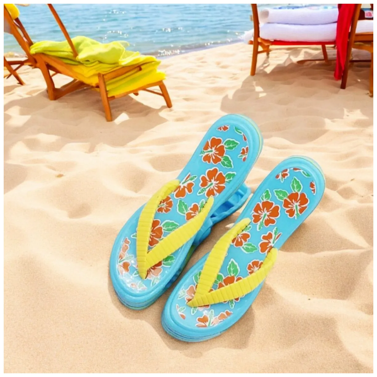 Klamra do trzymania ręczników Spinka 11,5 cm na plaże KLAPKI KLP07 2 szt - obrazek 3