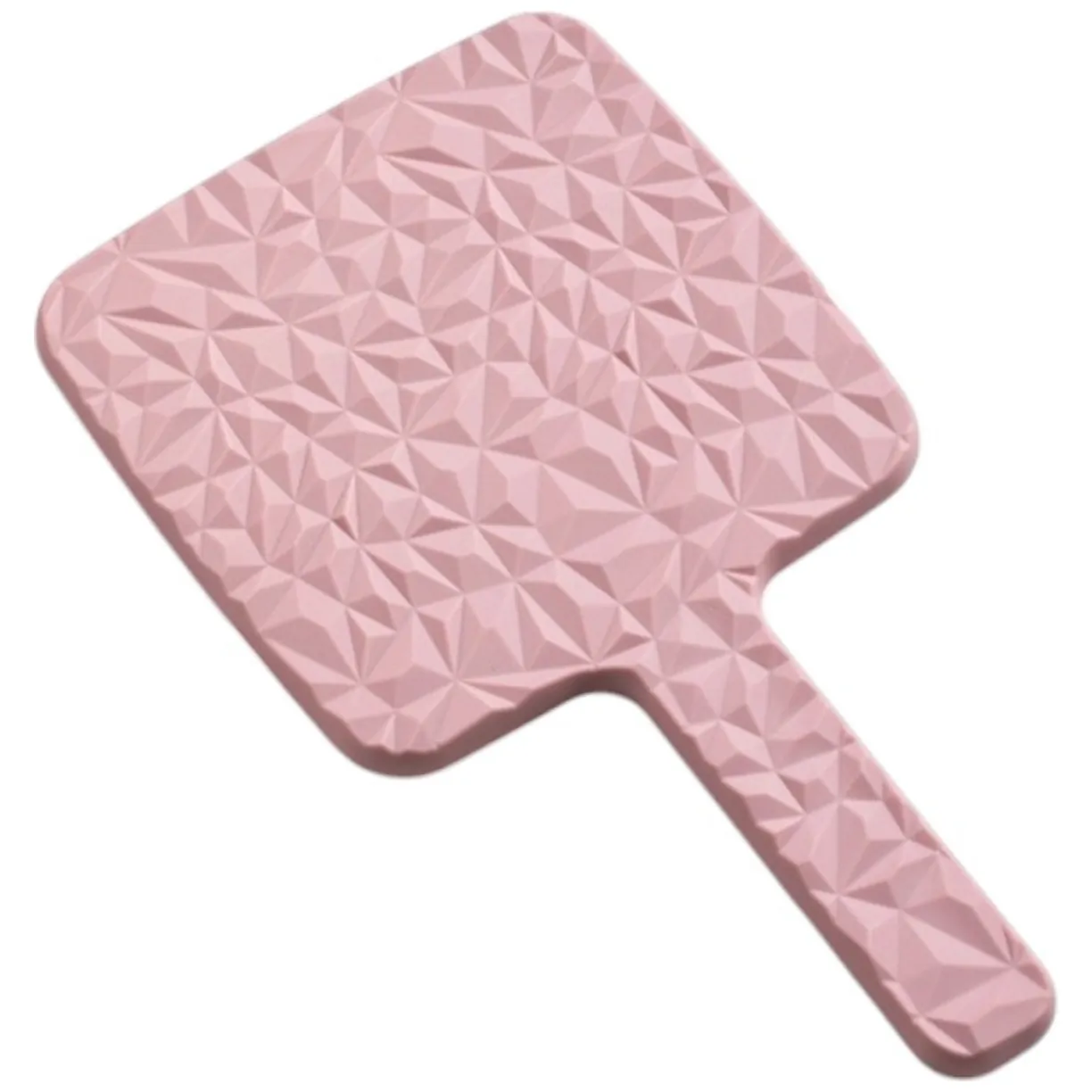 Lusterko kosmetyczne z rączką, jednostronne XL wysokość 23cm L24R - obrazek 2
