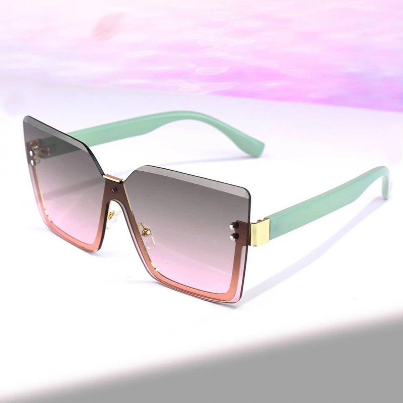 Okulary przeciwsłoneczne ELEGANT SQUARE OMBRE OK379WZ1 - obrazek 4