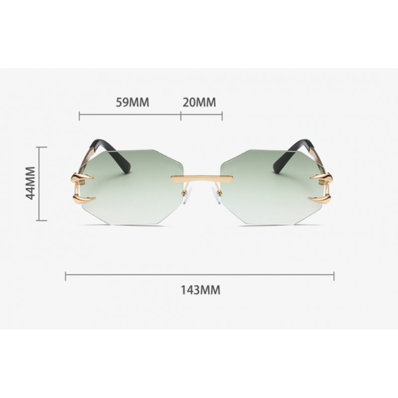 Okulary przeciwsłoneczne ELEGANT PAZUR BLACK OK381 - obrazek 2