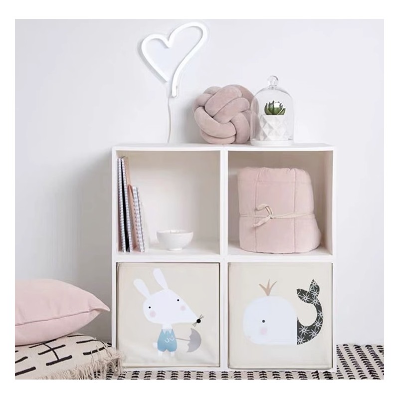 Pojemnik na zabawki sztywny, BOHO, piesek 33x33x33cm OR103WZ1 - obrazek 5