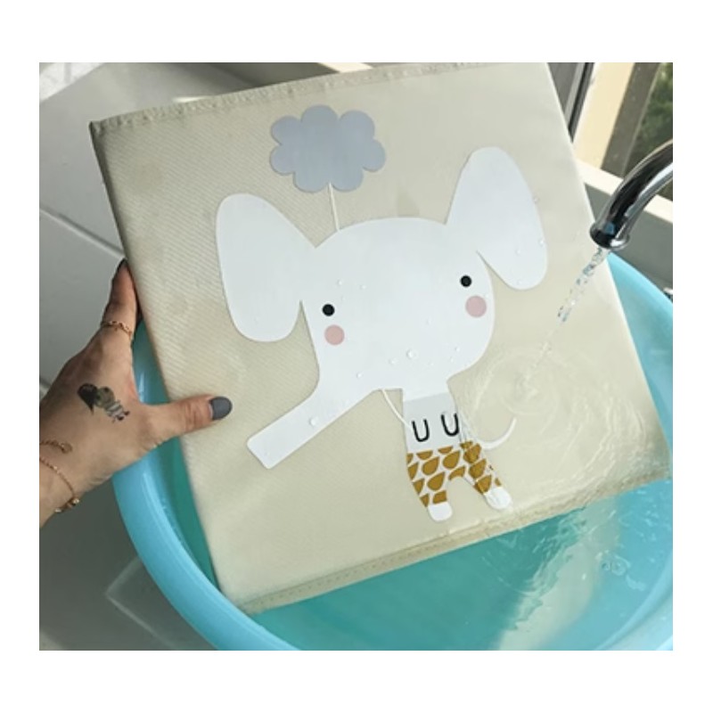 Pojemnik na zabawki sztywny, BOHO, piesek 33x33x33cm OR103WZ1 - obrazek 7