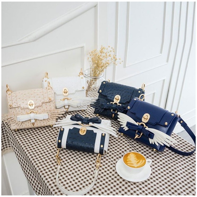 TOREBKA DAMSKA ANGEL GRANATOWA TA1GRAN - obrazek 2