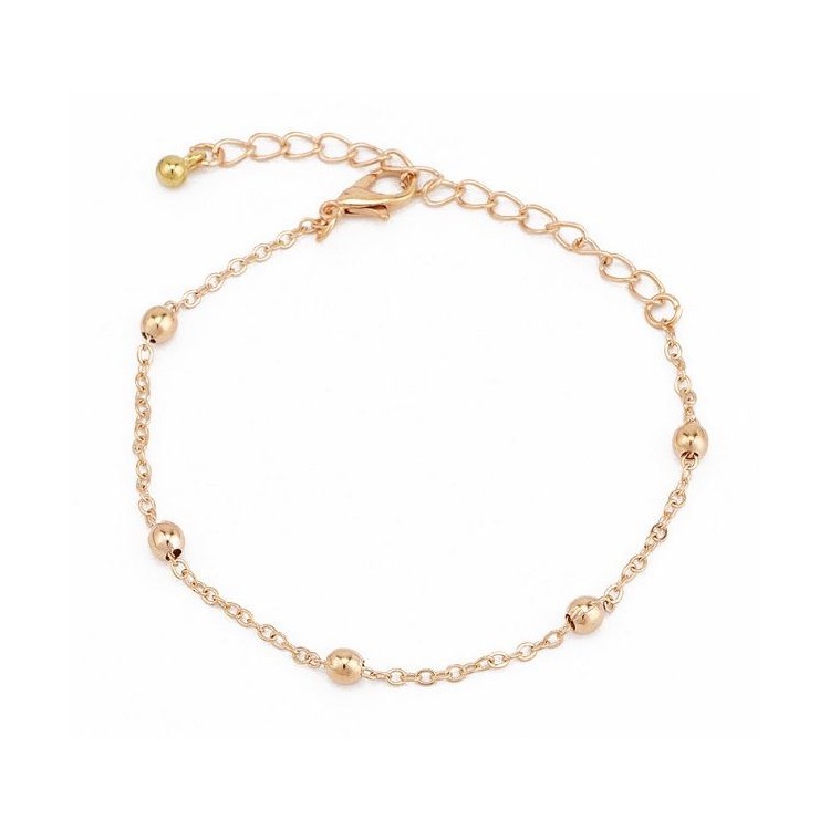 ZESTAW 3w1 BRANSOLETKI ZŁOTE BOHO SERCE B431 - obrazek 9