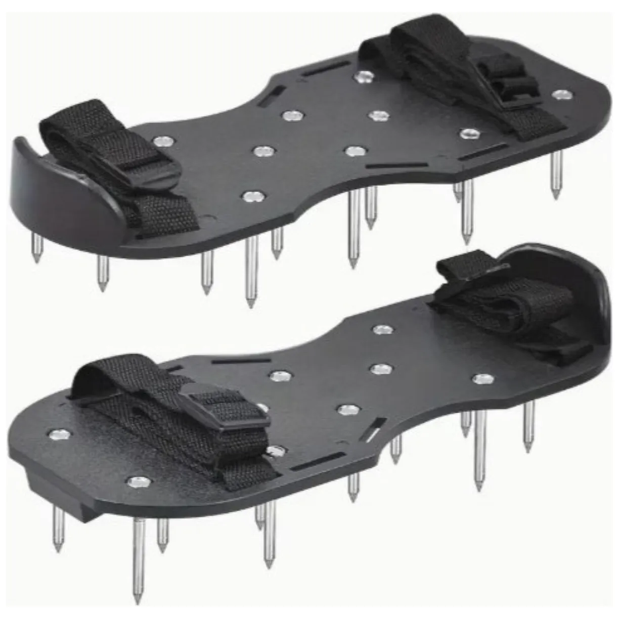 Aerator sandałowy z kolcami, wertykulator na buty, duzy, czarny AS03 - obrazek 2