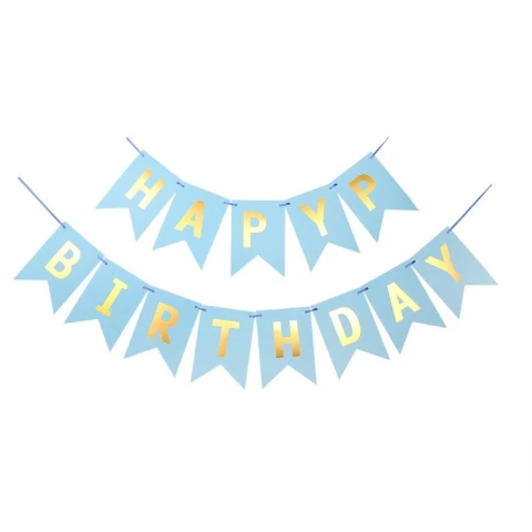 Girlanda Urodzinowa HAPPY BIRTHDAY 16 x 20 cm BLN13