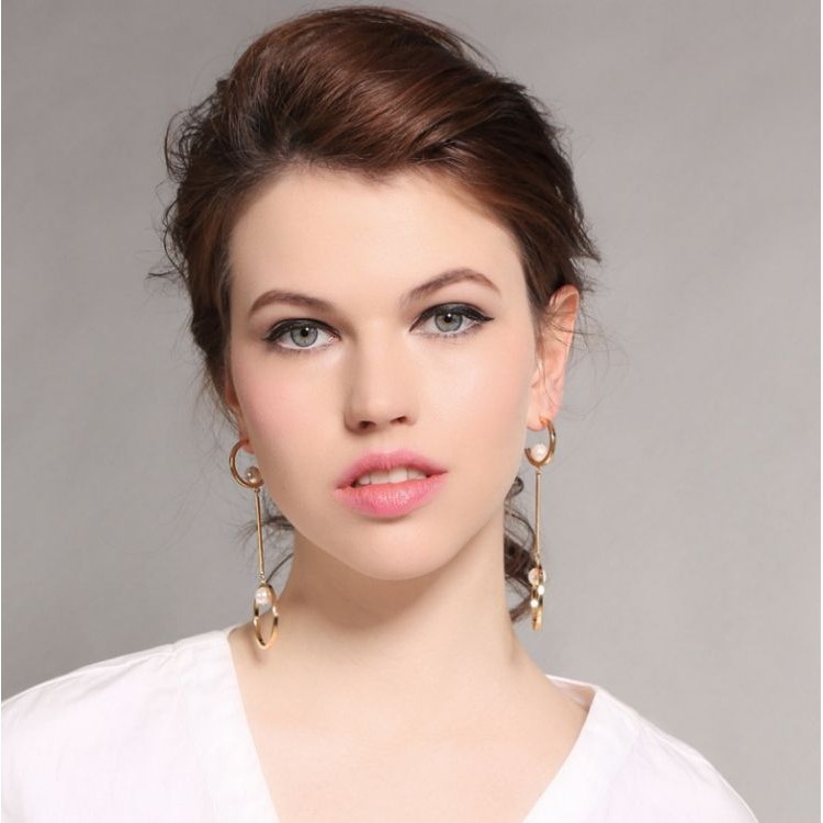 KOLCZYKI Wiszące KOŁA K908 - obrazek 3