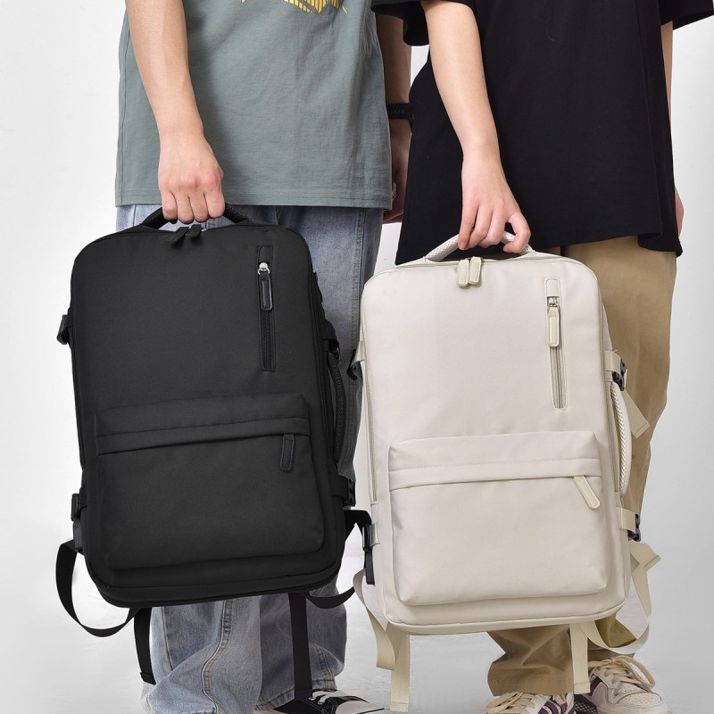 Plecak podróżny, kabinowy do samolotu, wodoodporny z USB, 44x30x16/26cm PL175 - obrazek 10