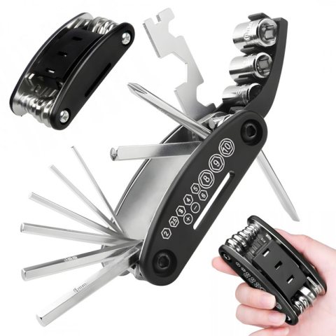 ZESTAW KLUCZY ROWEROWYCH ROWERU IMBUS KLUCZ 16w1