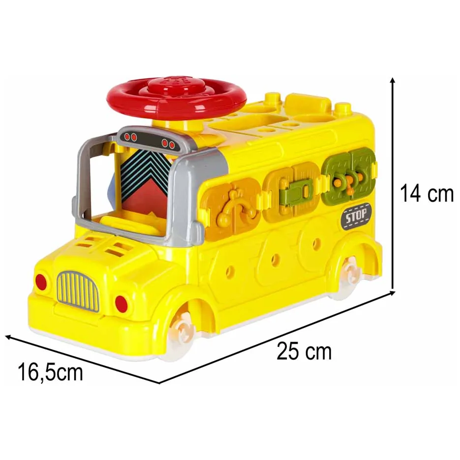 Autobus manipulacyjny do skręcania 6w1 śrubki śrubokręty - obrazek 14