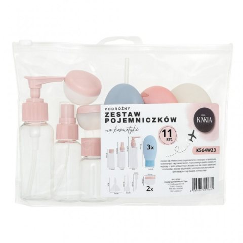 Zestaw pojemniczków buteleczek podróżnych 10w1 KS64WZ3