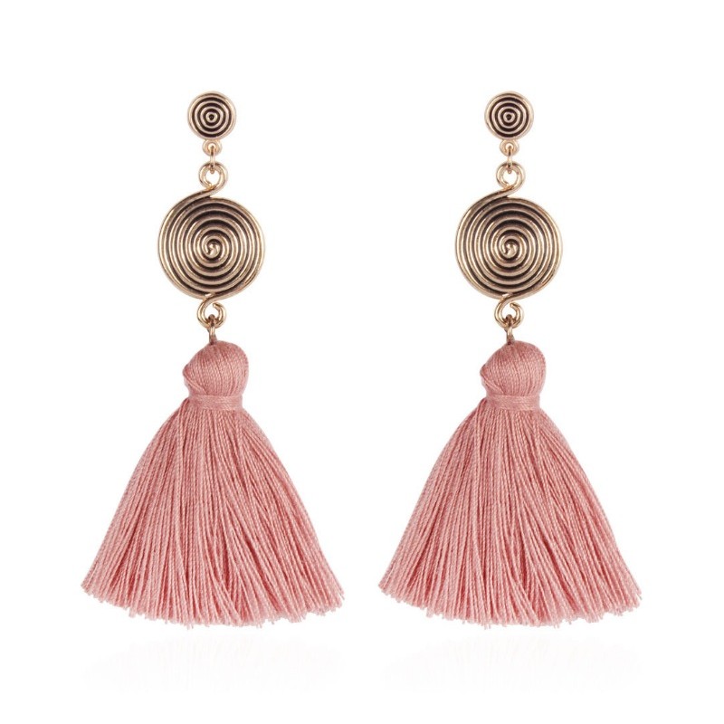 Kolczyki wiszące chwosty K1167R