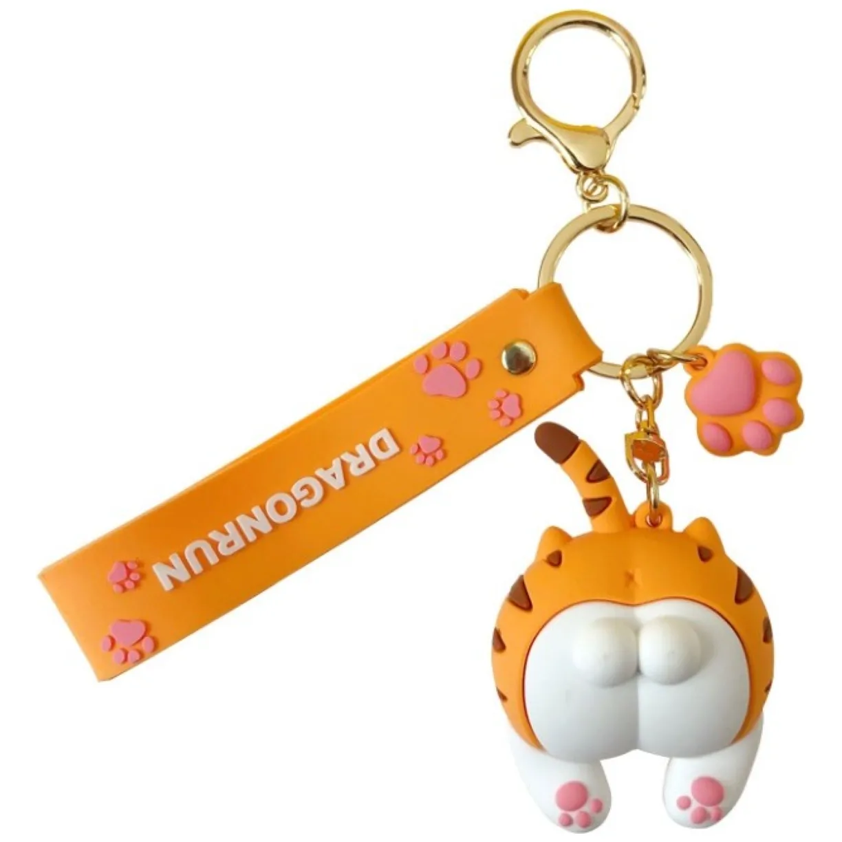 Brelok do kluczy  SWEET CAT ORANGE BRL275