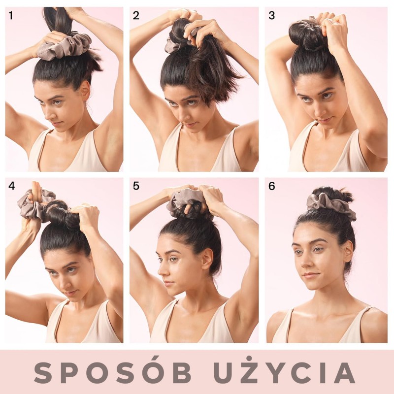 Gumka do włosów z funkcją papilotów GUM152 - obrazek 4