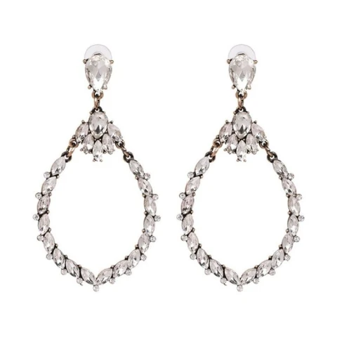 Kolczyki kryształki K1004