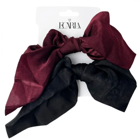 Zestaw 2 gumek do włosów, apaszek PIN UP GUM196