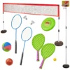 Zestaw sportowy 5w1 badminton koszykówka siatkówka tenis frisbee