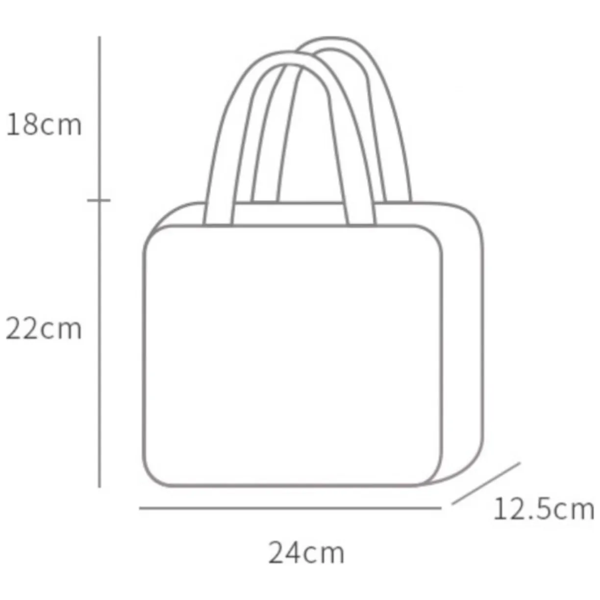 Torba termiczna do przenoszenia żywności LUNCH BOX PJM18WZ2 - obrazek 2