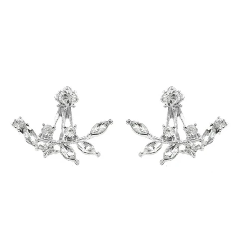 KOLCZYKI GAŁĄZKI ZA UCHO K179 SREBRO