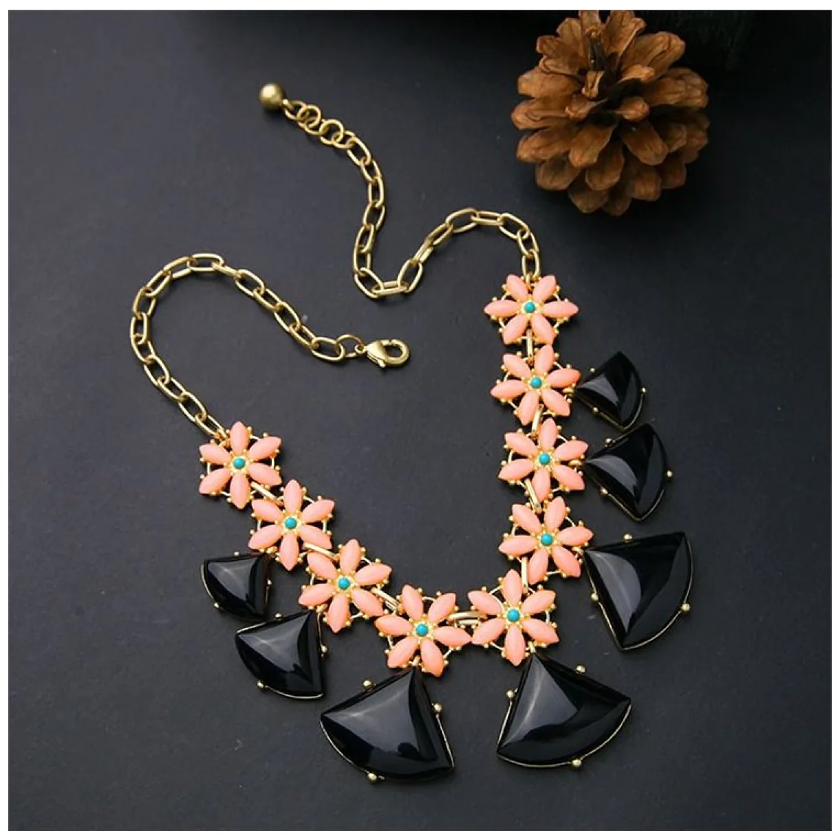 KOLIA FLORAL GRANAT - obrazek 4