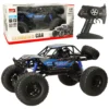 Samochód zdalnie sterowany na pilota RC Crawler Climbing Car 1:10 4WD 48cm niebieski