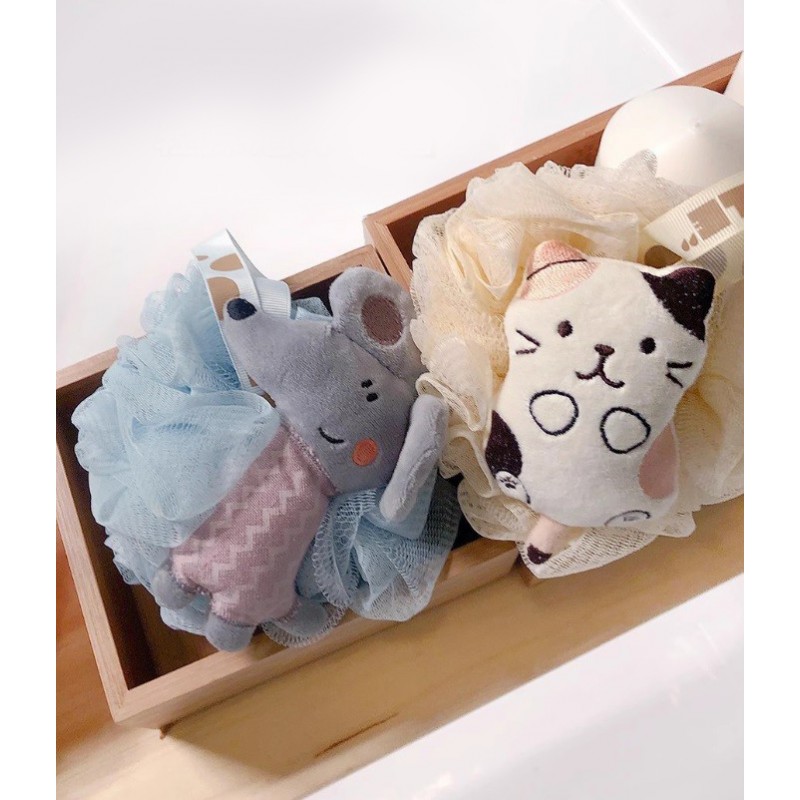 Szczotka gąbka do mycia ciała SWEETY na mokro XL 15cm GB15N - obrazek 6