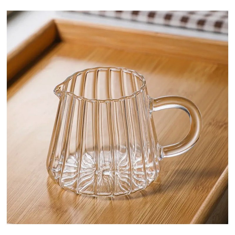 Mleczarka ,pojemnik z falowanymi ściankami Ryflowana 150ml 1szt SZK98 - obrazek 3