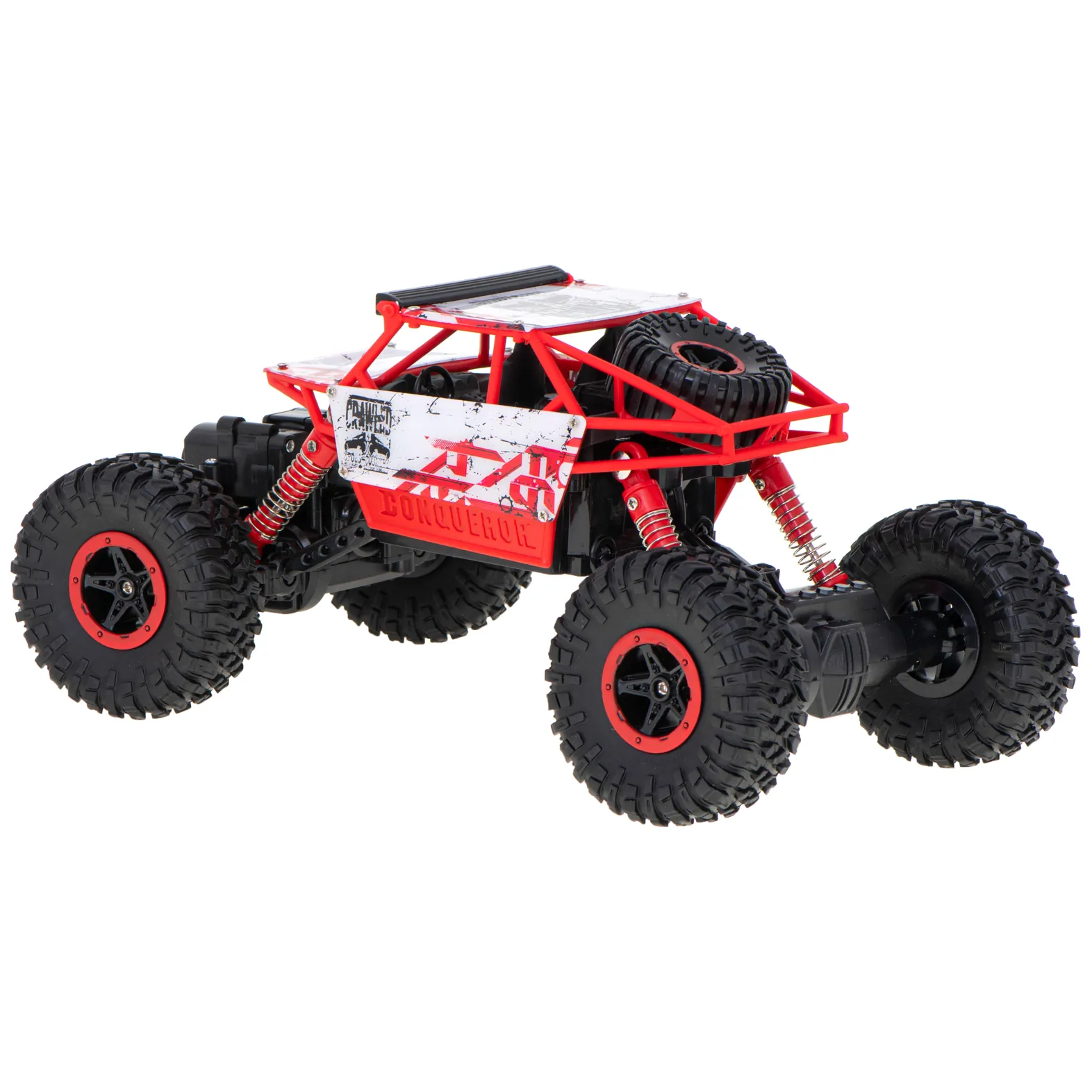 Samochód zdalnie sterowany RC Rock Crawler 4x4 2,4GHz czerwony 1:18 - obrazek 8