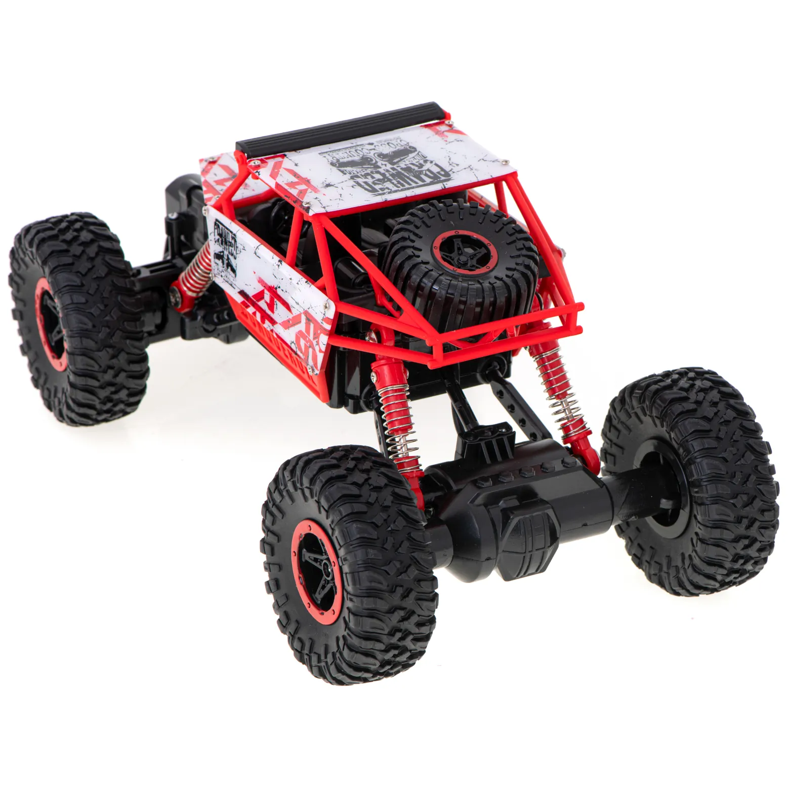 Samochód zdalnie sterowany RC Rock Crawler 4x4 2,4GHz czerwony 1:18 - obrazek 10