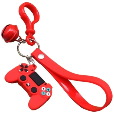Brelok do kluczy PAD gamingowy czerwony BRL67