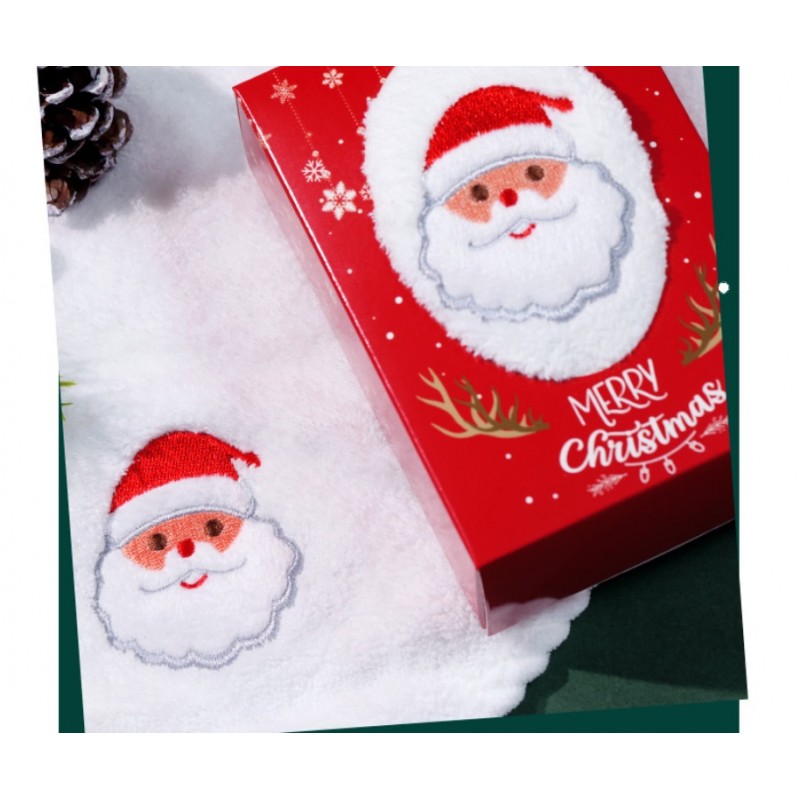 Ręcznik świąteczny motyw Święty Mikołaj 35x35cm REC59WZ1 - obrazek 4