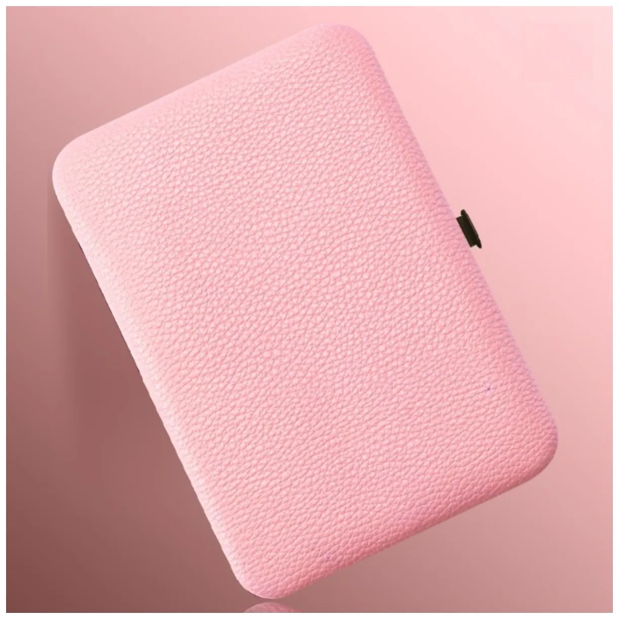 Zestaw akcesoriów do manicure, pedicure w etui różowe 12w1 AK20 - obrazek 4