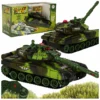 Czołg zdalnie sterowany na pilota RC War Tank 9993 2.4 GHz kamuflaż leśny
