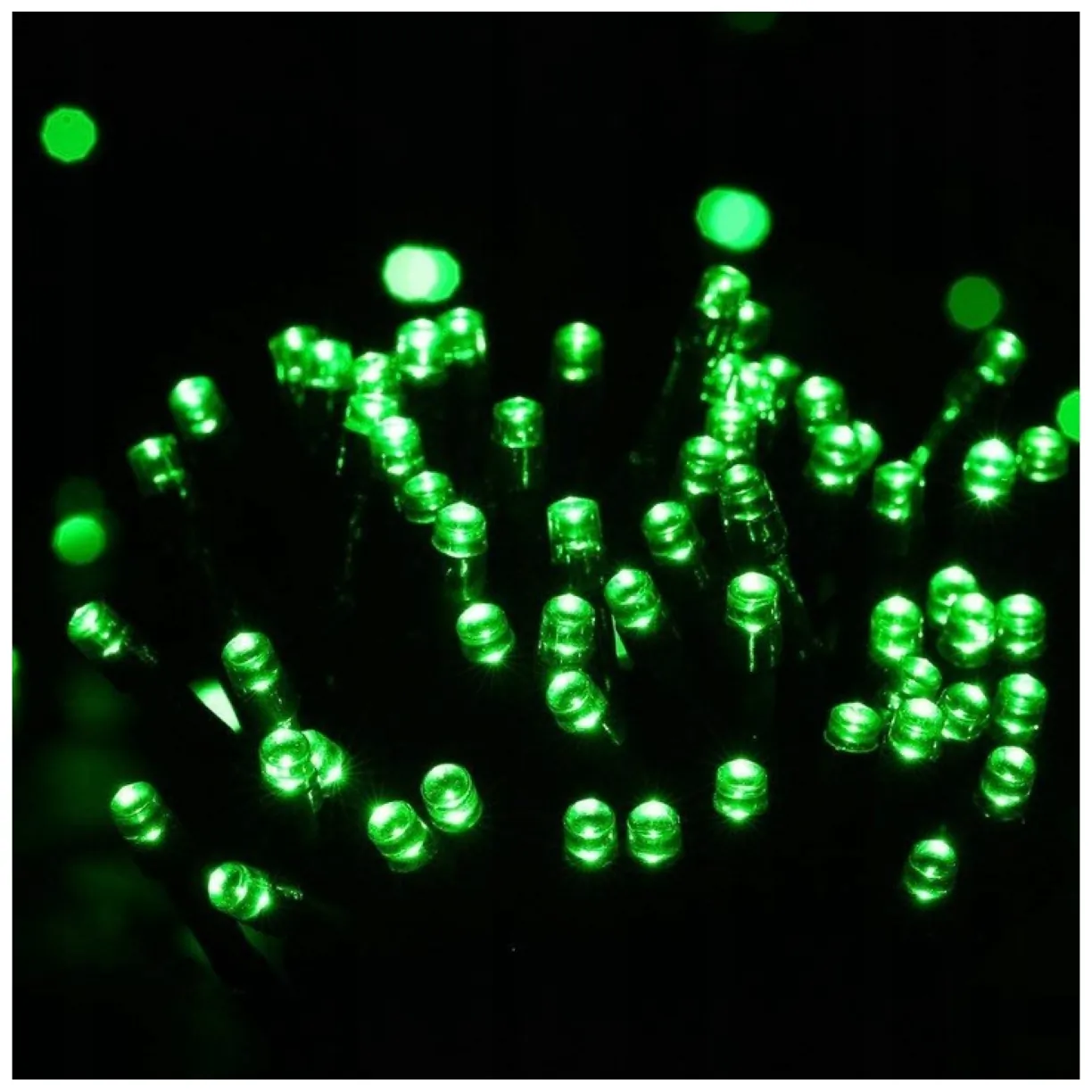 Światełka lampki wewnętrzne/zewnętrzne 200 LED Zielone - obrazek 2