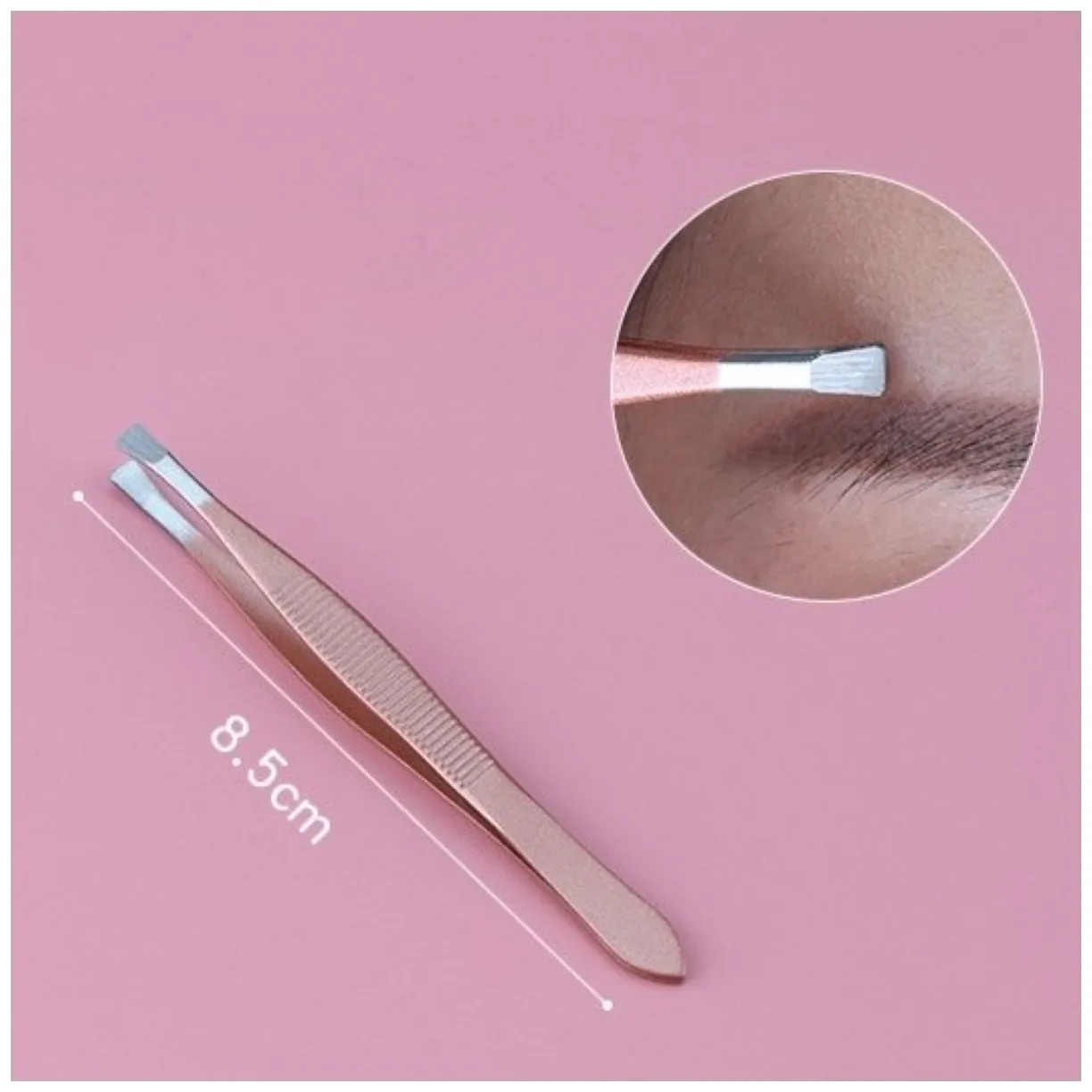 Zestaw akcesoriów do manicure w etui różowa świnka 7w1 AK07 - obrazek 9