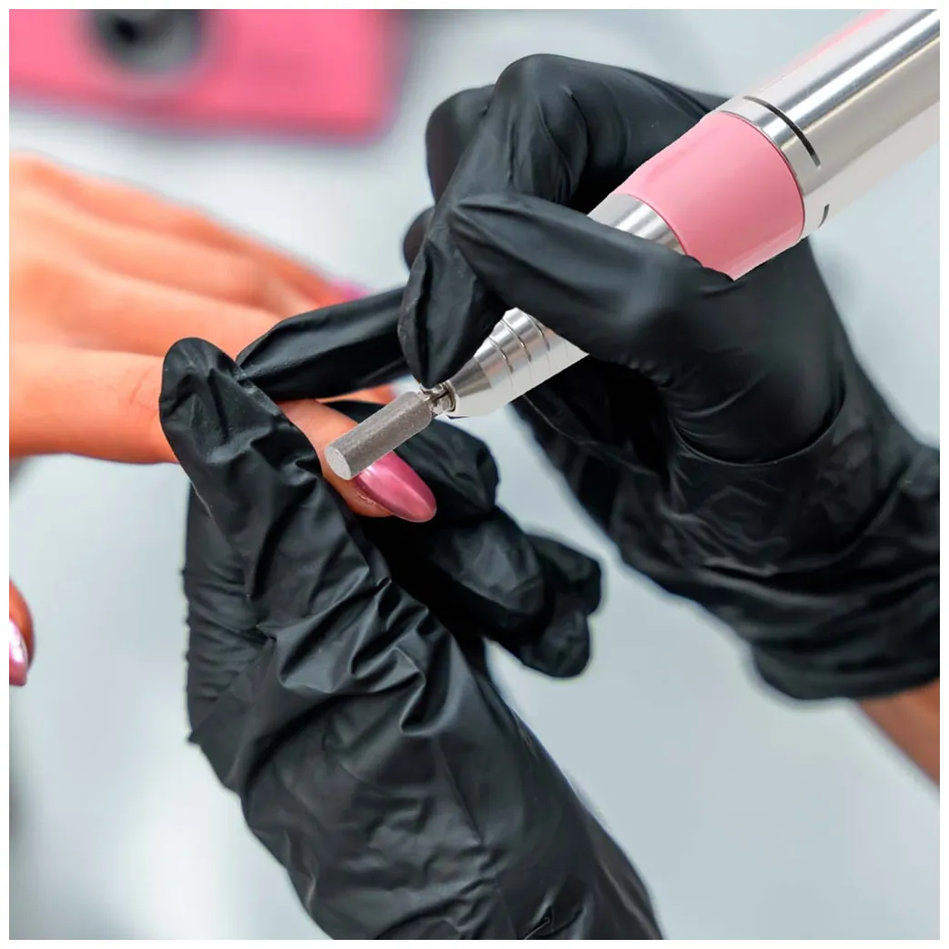 Elektryczna frezarka do paznokci 65W 6 końcówek manicure pedicure - obrazek 13