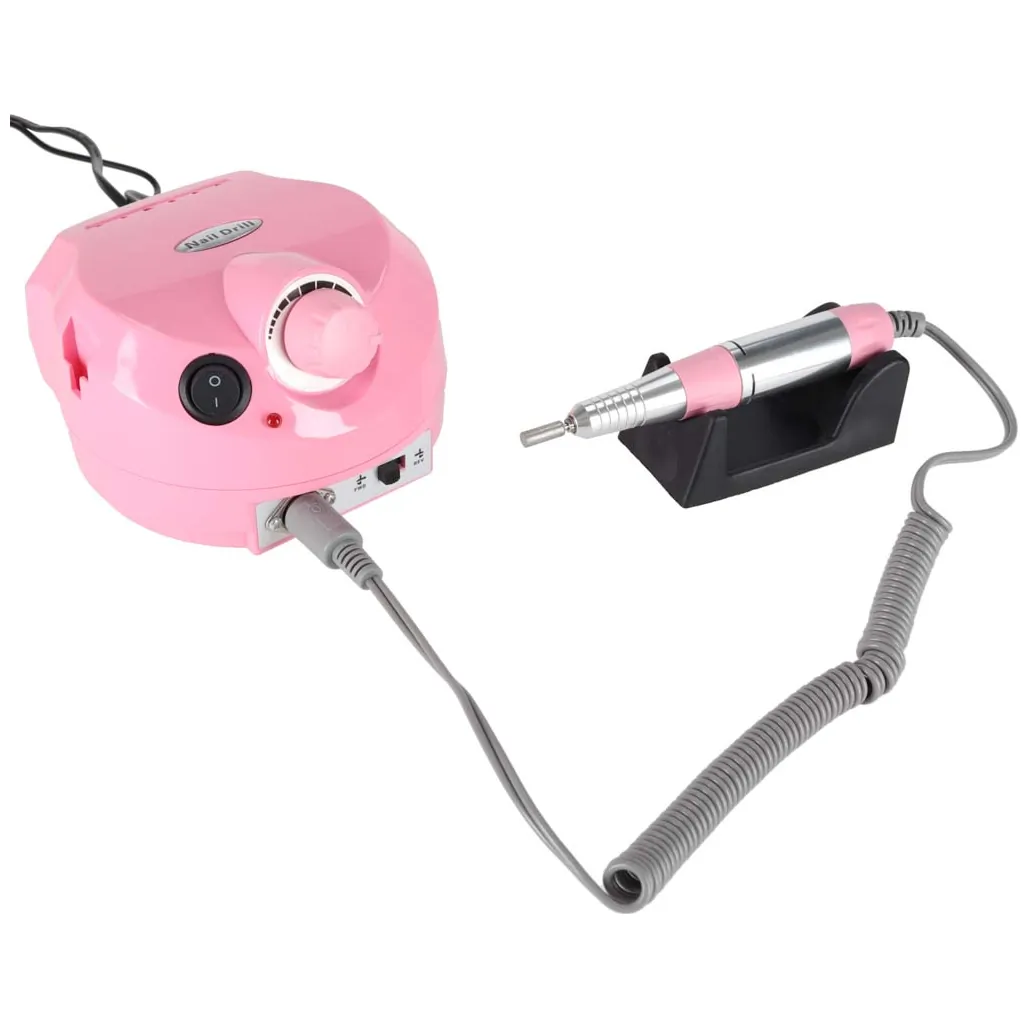 Elektryczna frezarka do paznokci 65W 6 końcówek manicure pedicure - obrazek 6
