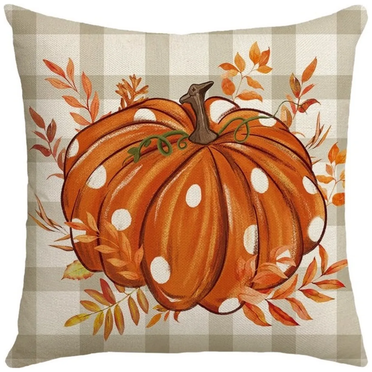 Poszewka na poduszkę 45x45cm piękny druk Jesień BOHO POD187