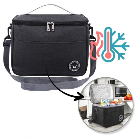 Torba termiczna do przenoszenia żywności LUNCH BOX 29x20x21cm KP04CZ