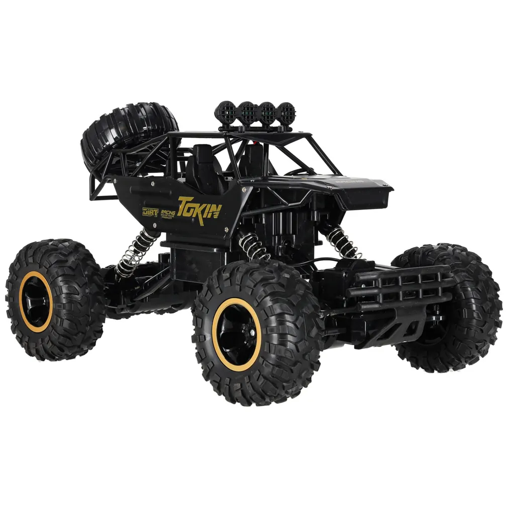 Zdalnie sterowany samochód terenowy RC 4x4 metal czarny rock crawler 1:12 - obrazek 7