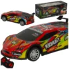 Samochód RC sportowy zdalnie sterowany na pilot auto wyścigowe drift z LED światłami czerwony