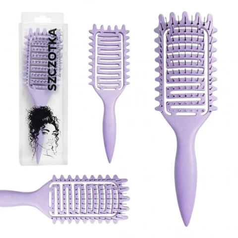Szczotka do rozczesywania, do suszenia, do masażu, do włosów kręconych SCZ20FIO